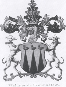 Das Wappen deren von Freundstein